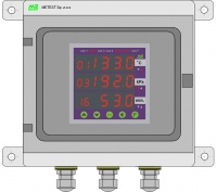 Miernik wielokanałowy z rejestracją w obudowie naściennej o wysokiej odpornością na trudne warunki otoczenia. Stopień ochrony obudowy IP65. Wymiary 205 x 220 x 140 mm. Opcja dod.: współpraca z internetem. Podgląd wyników na stronie WWW.