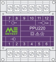 Przetwornik prądu i napięcia zmiennego     (wytrzymałość elektryczna izolacji 5 kV; separacja galwaniczna WE/WY/Uz - 5 kV)